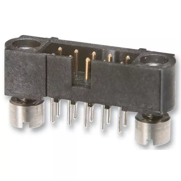 HARWIN PLUG, VERTICAL, DIL, BD MNT, 10WAY, M80-5101042