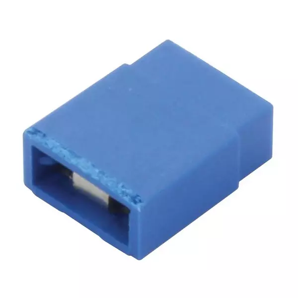 HARWIN JUMPER SOCKET, 2WAY, 2.54MM, BLUE, M7571-05 (Pack of 10 Pcs)