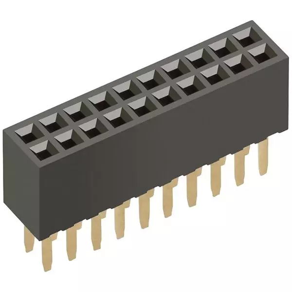 HARWIN SOCKET, VERTICAL, 1.27MM, 30WAY, M50-3001545