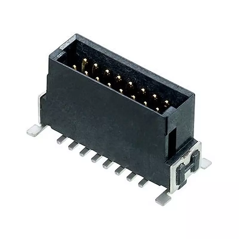 HARWIN CONNECTOR, HEADER, 16POS, 2ROW, 1.27MM, M55-7011642R