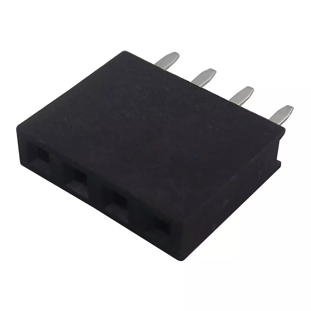 HARWIN SOCKET, PCB, 0.1", 4WAY, M20-7820446 (Pack of 10 Pcs)