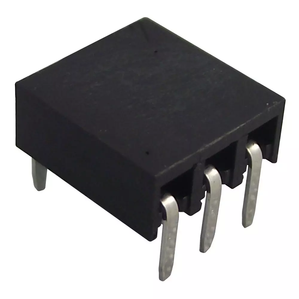 HARWIN SOCKET, PCB, 0.1", 3WAY, M20-7890346 (Pack of 10 Pcs)