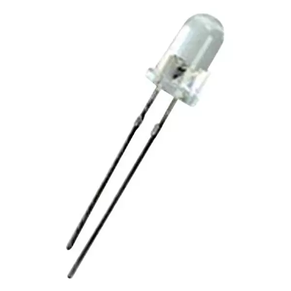 BROADCOM LED, 5MM, AMBER, 12CD, 590NM, HLMP-EL08-VY000