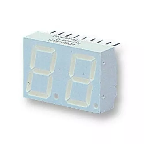 BROADCOM LED DISPLAY, 0.56", HE-RED, HDSP-5523