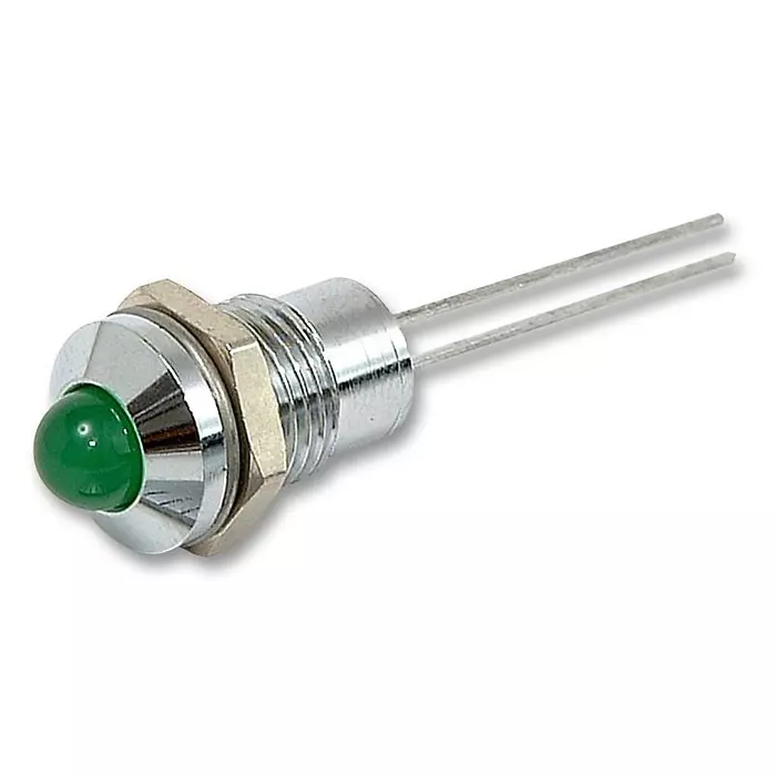 MULTICOMP PRO LED Single Colour Indicators LED INDICATOR, 5MM, GREEN, MC19040001