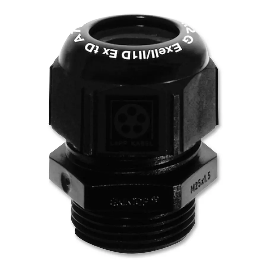 Lapp CABLE GLAND, K-M, ATEX, M25X1.5, 54115230