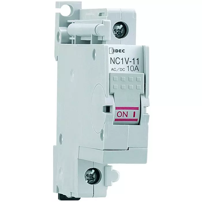 IDEC CIRCUIT BREAKER, HYD-MAG, 1P, 250V, 7A, NC1V-1100-7AM