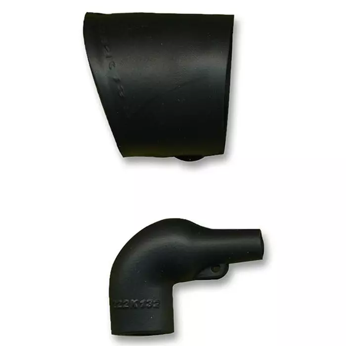 RAYCHEM - TE CONNECTIVITY HEATSHRINK BOOT, RIGHT ANGLE LIP, 222K121-25-0