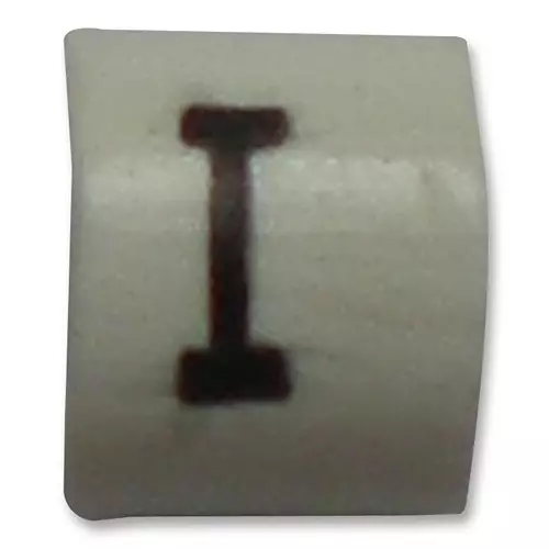RAYCHEM - TE CONNECTIVITY CABLE MARKER, I, PK100, 06161918 (Pack of 100 Pcs)