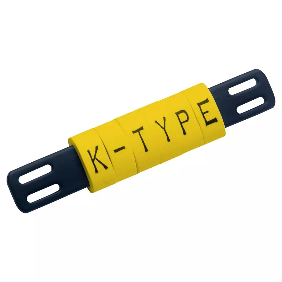 RAYCHEM - TE CONNECTIVITY CABLE MARKER, PVC, 6MM, YELLOW, 13611405 (Pack of 500 Pcs)