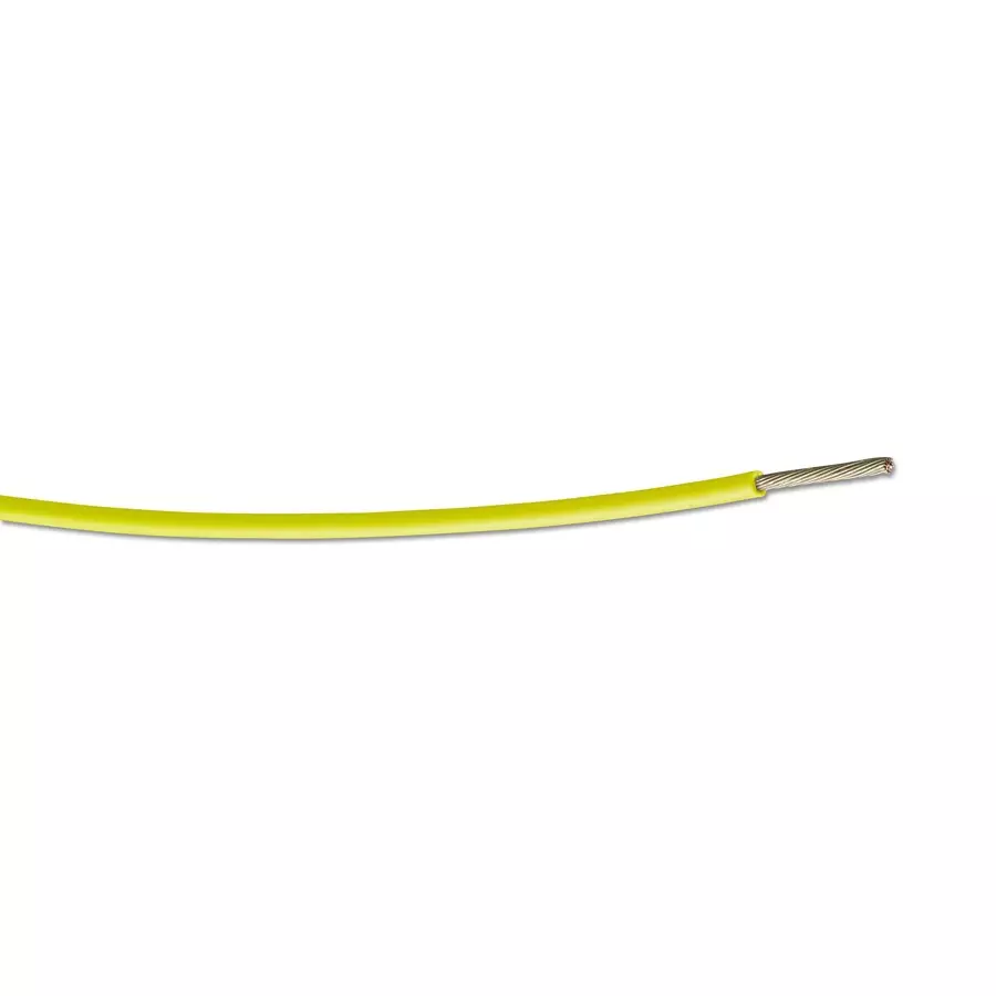 RAYCHEM - TE CONNECTIVITY WIRE, YELLOW, 0.75MM, 100M, FLDWC0311-0.75-4