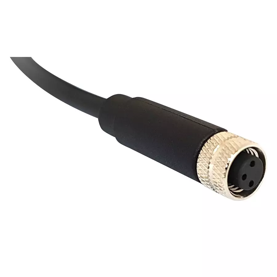 BULGIN LIMITED SENSOR CORD, 5P M8 RCPT-FREE END, 1M, PXPPVC08FBF05BCL010PVC