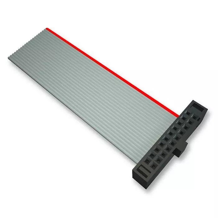 SAMTEC RIBBON CABLE, IDC, 1.27MM, 4INCH, 20WAY, FFSD-10-D-04.00-01-N