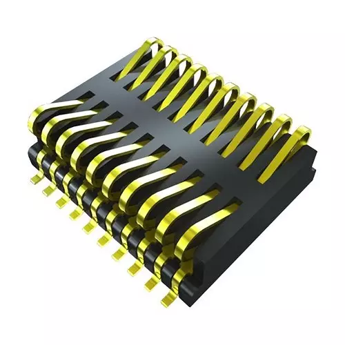 SAMTEC CONNECTOR, STACKING, HEADER, 20POS, 2ROW, FSI-110-03-G-D-AD