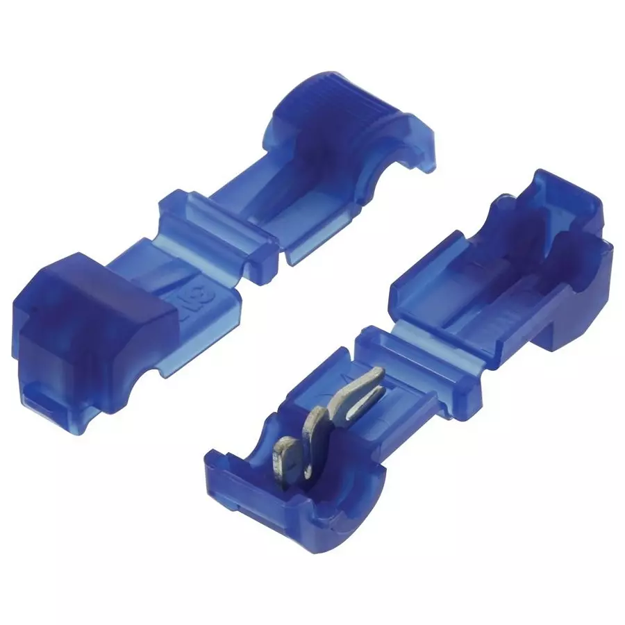 3M TERMINAL, TAP SPLICE, 0.25IN, QD, BLUE, 952X-BOTTLE (Pack of 50 Pcs)