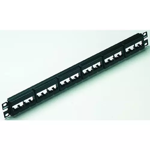 PANDUIT Patch Panels PATCH PANEL, 24PORT, 1RACK U, CPP24WBLY.
