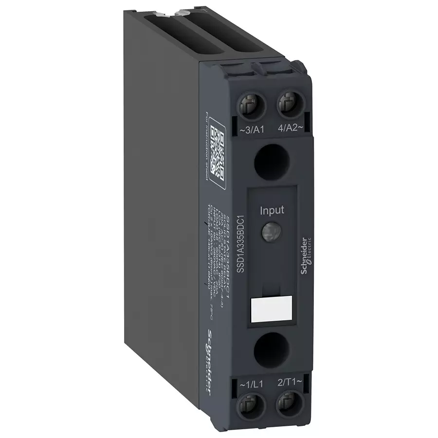 SCHNEIDER ELECTRIC MOSFET Solid State Relays MOSFET RELAY, SPST, 20A, 150VDC, SCREW, SSD1D520BDC1