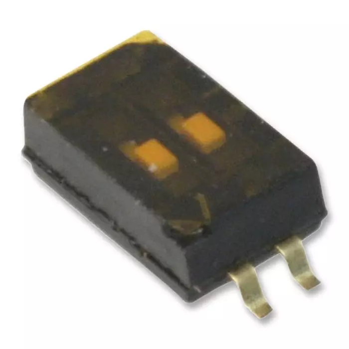 C&K COMPONENTS Switch Dip SeaLED 2Pos Smd, TDA02H0SB1