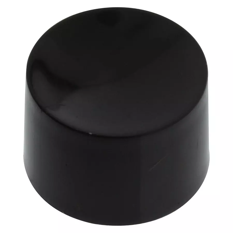 C&K COMPONENTS Cap, Pushbutton Switch, Black, 452D02000