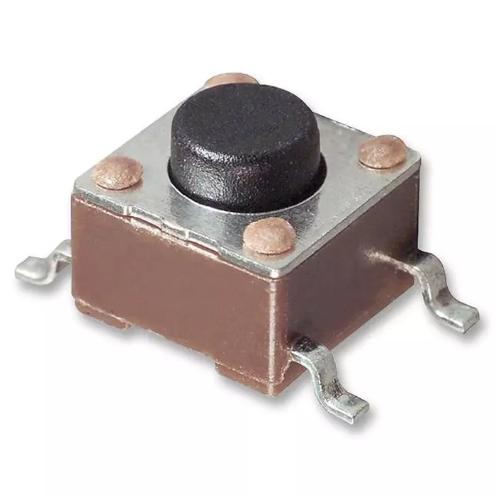ALCOSWITCH - TE CONNECTIVITY Tactile Switch, Spst, 0.05A, 24V, Smd, 1-1571636-0 (Pack of 10)
