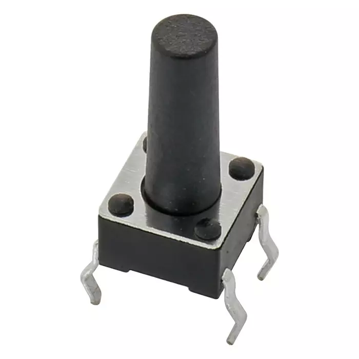 ALCOSWITCH - TE CONNECTIVITY Tactile Switch, Spst-No, 0.05A, 24V, Th, FSM14JHX (Pack of 10)