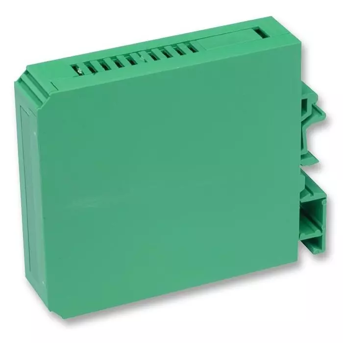 CAMDENBOSS Enclosure, Din Rail, Pa 6.6, Green, CVB225/KIT