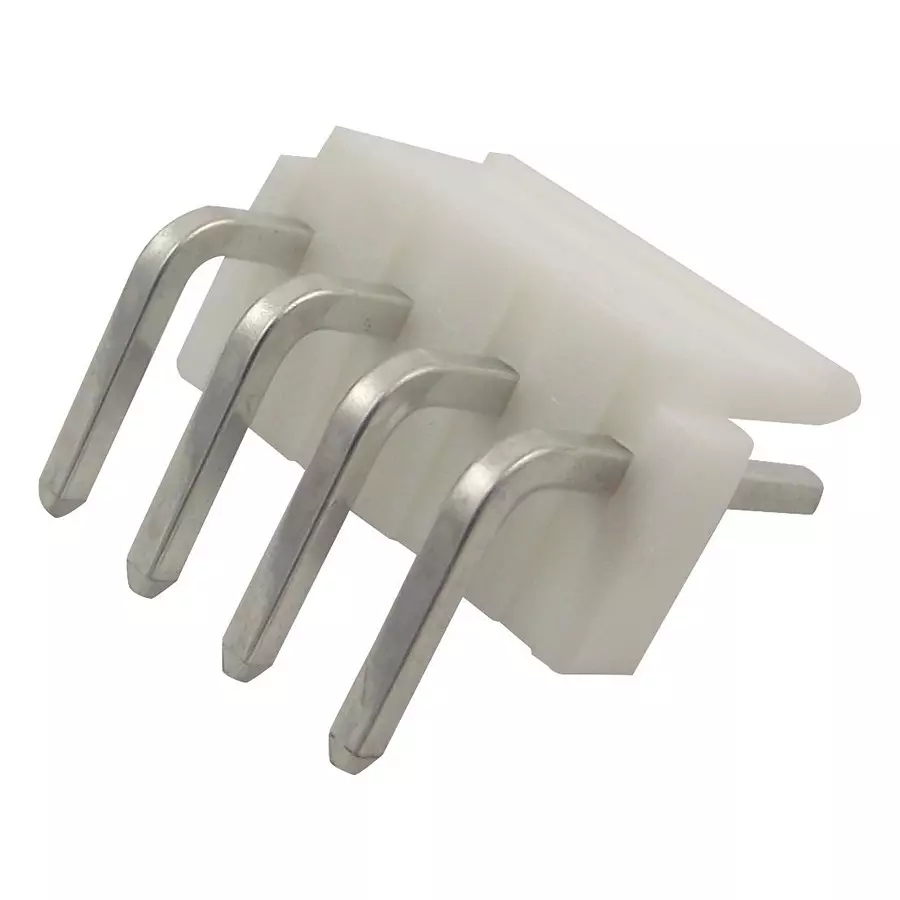 JST (JAPAN SOLDERLESS TERMINALS) Header, Pcb, Right Angle, 4Way, B4PS-VH(LF)(SN) (Pack of 10)