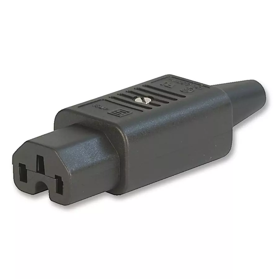 SCHURTER Socket, Iec, Hot Condition, Straight, 4781.0100