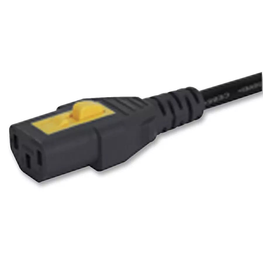 SCHURTER Lead, V-Lock, Us Plug, C13, 2M, Blk, 6051.2001