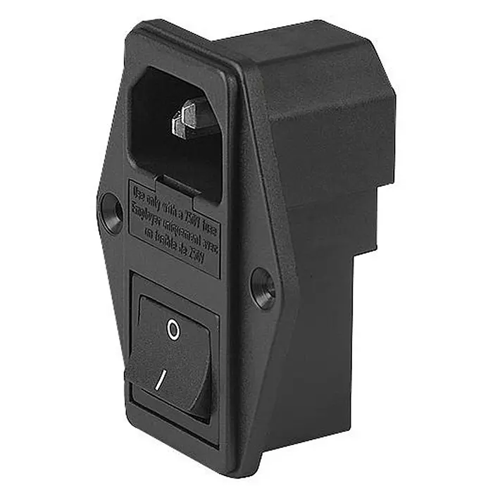 SCHURTER Inlet, Iec, C14, 6762, 10A, 4304.6053