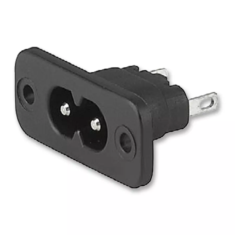 SCHURTER Inlet, Iec, C8, 2571, 2.5A, 6160.0004