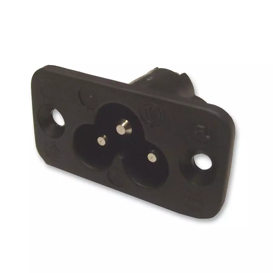 SCHURTER Inlet, Iec, C6, 2561, 2.5A, 6160.0001