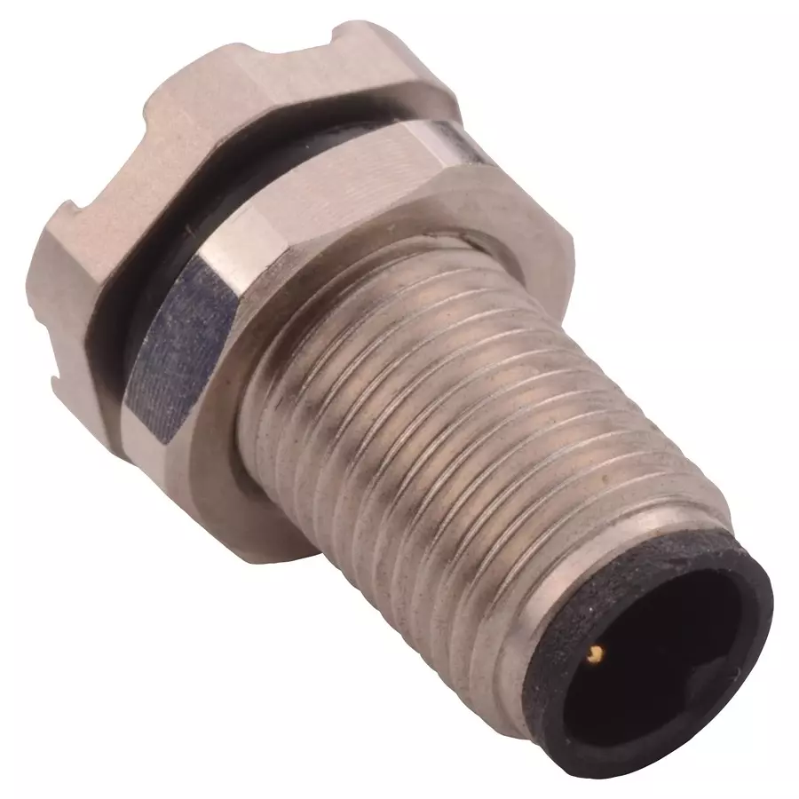 NORCOMP Sensor Connector, M5, Plug, 3Pos, Panel, 851-003-103R001.