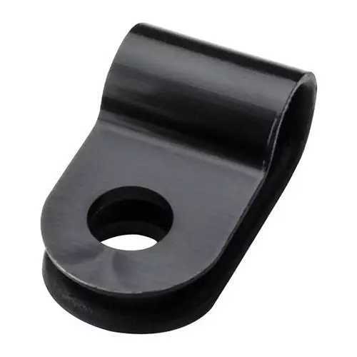 HELLERMANNTYTON Cable Clamp, Nylon 6.6, Black (Internal Diameter: 3.2mm-14mm)