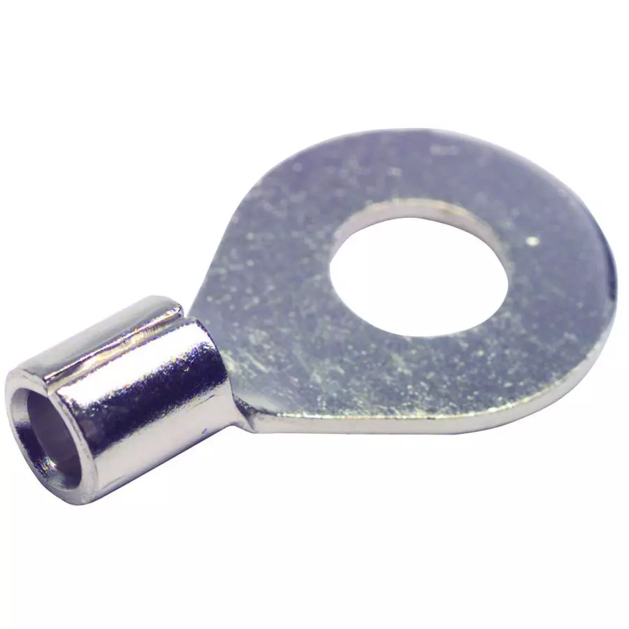 Multicomp TERMINAL, RING TONGUE, 1/4IN, CRIMP, CRS-TO-1025-HT