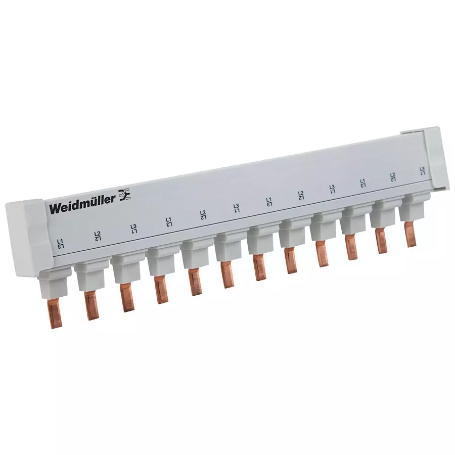 Weidmuller BUS BAR, 1 POLE, 12 PIN, CIRCUIT BREAKER, 7940099234
