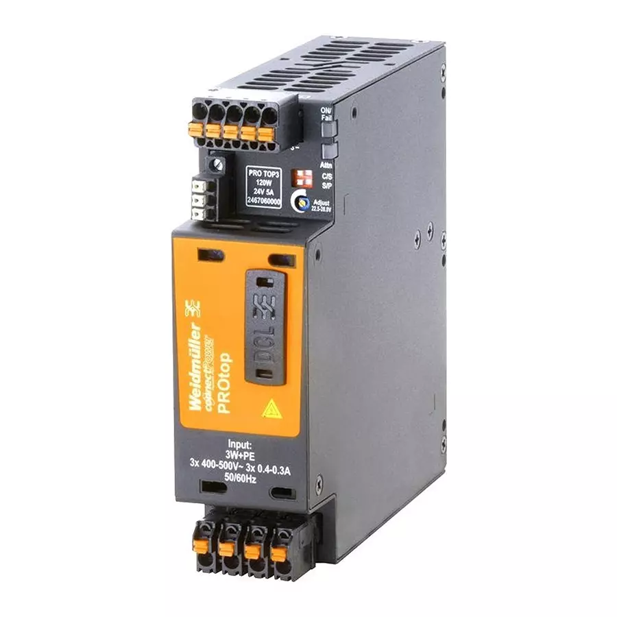 Weidmuller DC-DC CONVERTER, 24V, 5A, 2467060000