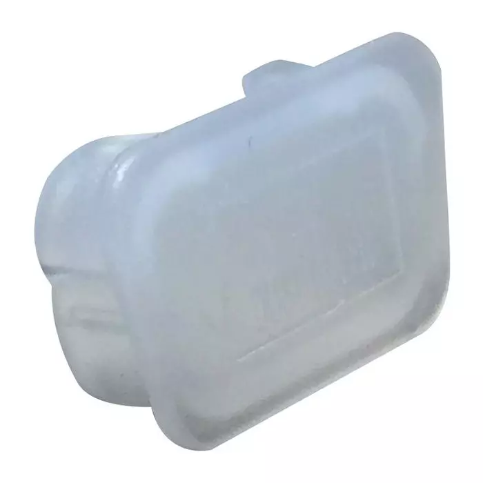 Multicomp DUST COVER, 9POS PLUG D-SUB CONN, WHT, MC001543