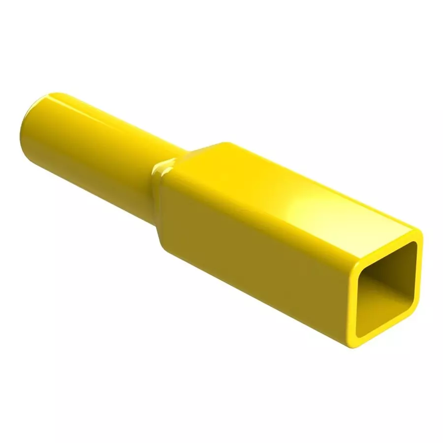 AMPHENOL SINE/TUCHEL BOOT, RECEPTACLE, 2POS, YELLOW, AT2P-BT-YW