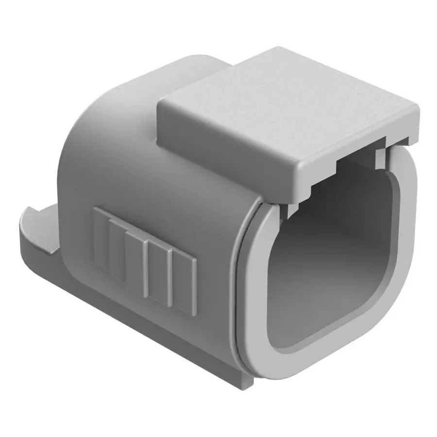 AMPHENOL SINE/TUCHEL DUST CAP, 4POS, GREY,THERMOPLASTIC, ATM06-4S-CAP