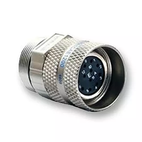 AMPHENOL SINE/TUCHEL PLUG, M23-A, TYPE E, 12WAY, MA1CAE1200