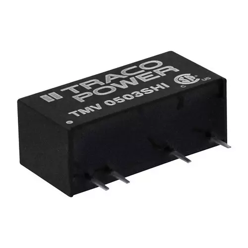 TRACO POWER DC-DC CONVERTER, 2 O/P, 1W, TMV 12159HI (Pack of 10 Pcs)