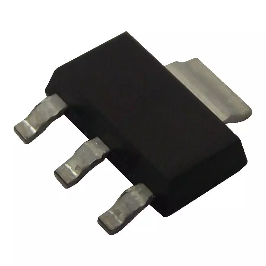 ONSEMI Single MOSFETs MOSFET, N-CH, 800V, 0.2A, SOT-223-3 FQT1N80TF-WS (Pack of 5)