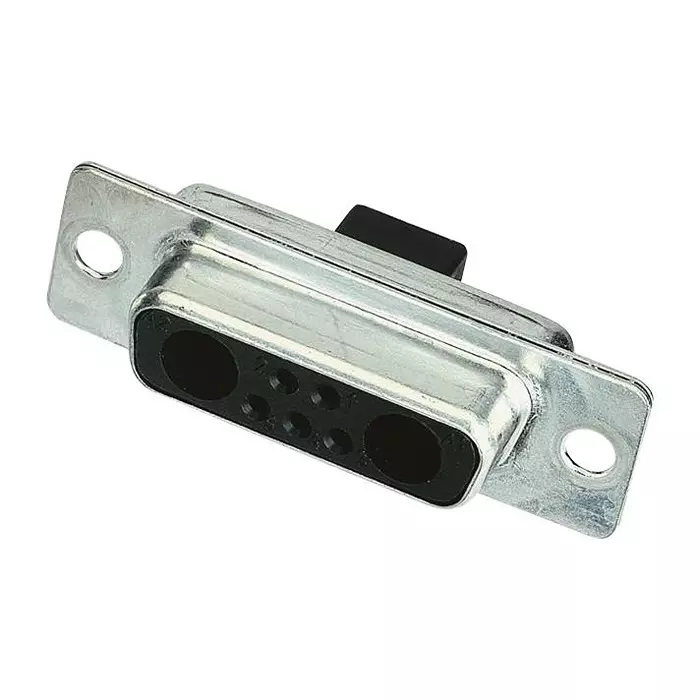 Harting D Sub Housings COMBO D-SUB HOUSING, RCPT, 21WA4, STEEL, 09694020214