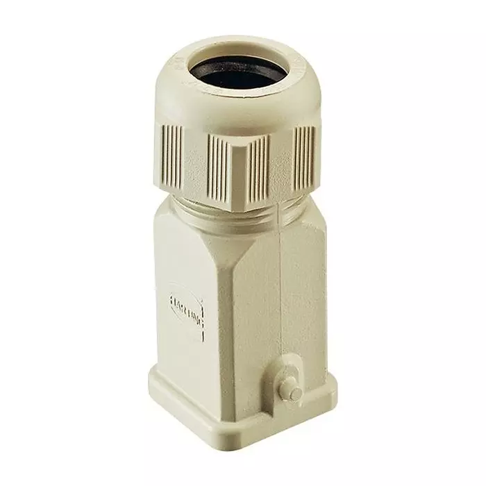 Harting Heavy Duty Hoods / Housings / Bases HOOD, TOP ENTRY, 3A, 1 LEVER, 19200030410
