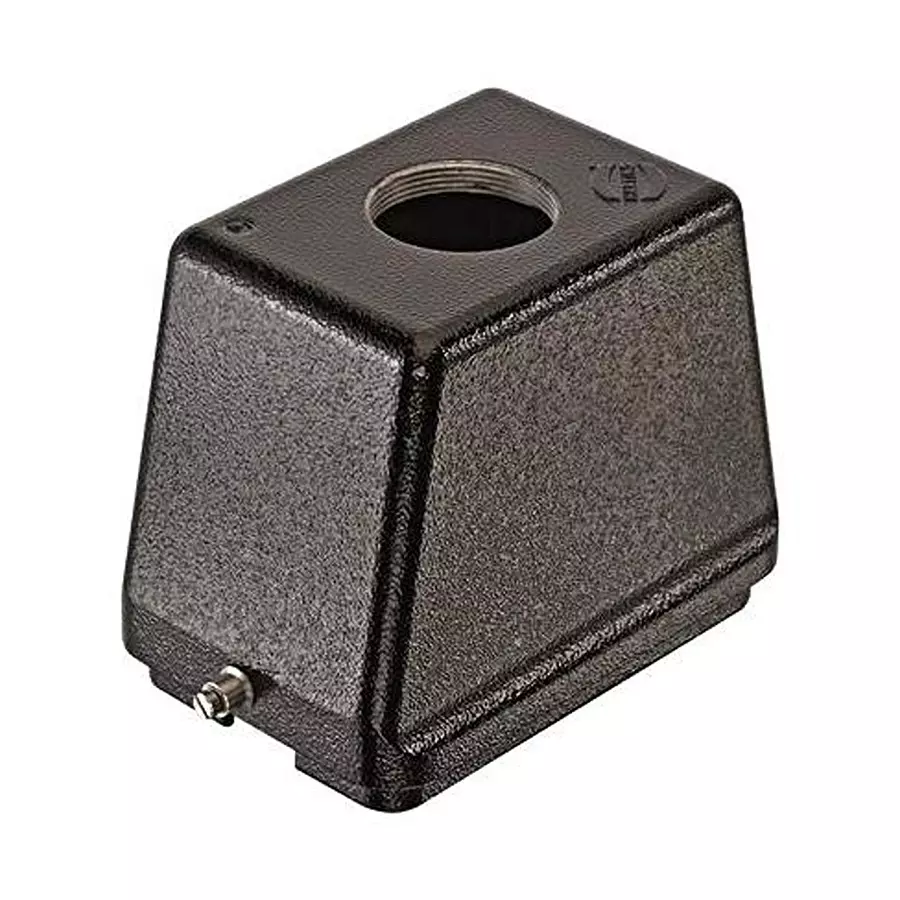 Harting Heavy Duty Hoods / Housings / Bases HEAVY DUTY CONN, 1 LEVER, SIZE 48B, 19370480449