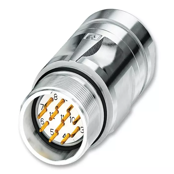 Phoenix Contact Sensor Connectors CIRCULAR CONNECTOR, RCPT, 12POS, CABLE, 1620159