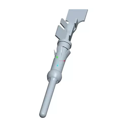AMP - TE CONNECTIVITY CIRCULAR CONTACT, PIN, 18-14AWG, CRIMP, 1-66359-6