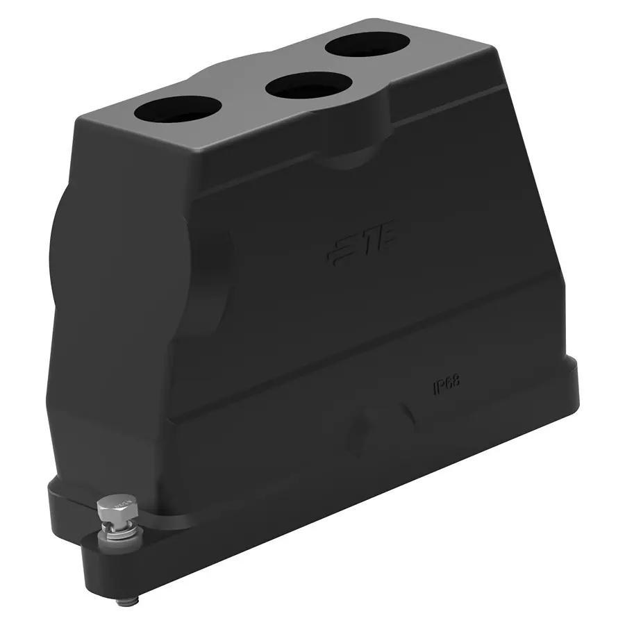 AMP - TE CONNECTIVITY HOOD, 180 DEG, SCREW, BLACK, T1920240325-009