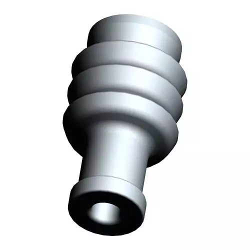 AMP - TE CONNECTIVITY SINGLE WIRE SEAL, SILICONE, GREY, 4MM, 963142-2